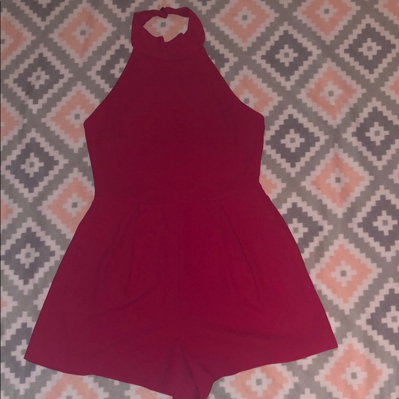 Astr Other - Halter top romper